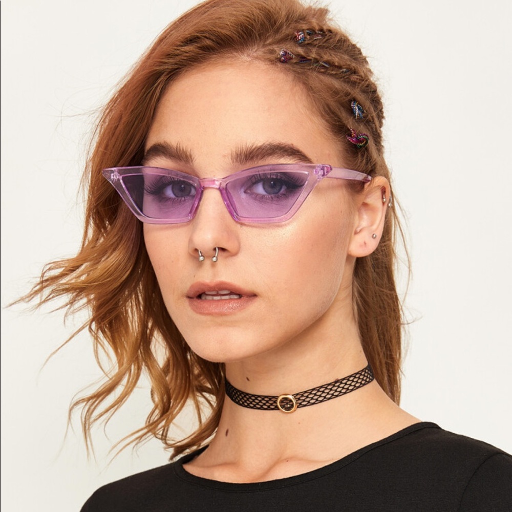 Purple sunglasses